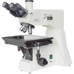 Bresser Optik Science MTL 201 Metallurgische microscoop Trinoculair 800 x Opvallend licht