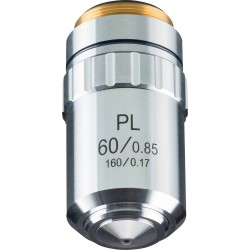 Bresser Optik DIN-PL 60x, planachromatisch 5941560 Microscoop objectief Geschikt voor merk (microscoop) Bresser Optik
