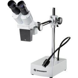Bresser Optik Biorit ICD-CS Stereomicroscoop Binoculair 20 x Opvallend licht