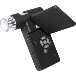 TOOLCRAFT USB-microscoop Met monitor 5 Mpix Digitale vergroting (max.): 500 x