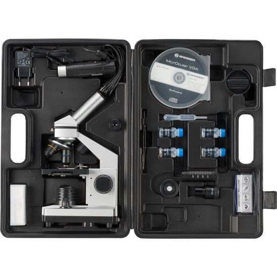 Bresser Microscoop set Junior 40x-1024x met koffer